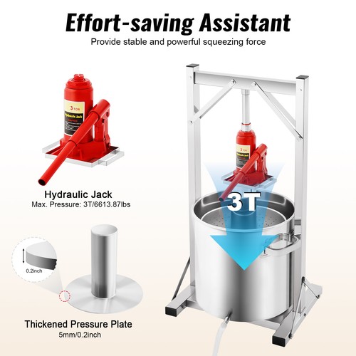Fruit press crusher grinder - fruit,